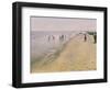 Summer Day at the South Beach of Skagen, 1884-Peder Severin Kröyer-Framed Giclee Print