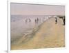 Summer Day at the South Beach of Skagen, 1884-Peder Severin Kröyer-Framed Giclee Print