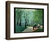 Summer Day, Boston Public Garden, c.1923-George Luks-Framed Giclee Print