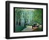 Summer Day, Boston Public Garden, c.1923-George Luks-Framed Giclee Print