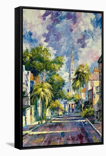 Summer Day In A Southern City-balaikin2009-Framed Stretched Canvas