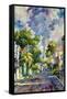 Summer Day In A Southern City-balaikin2009-Framed Stretched Canvas