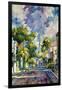 Summer Day In A Southern City-balaikin2009-Framed Art Print