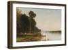 Summer Day on Conesus Lake, 1870-John Frederick Kensett-Framed Giclee Print