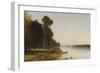 Summer Day on Conesus Lake, 1870-John Frederick Kensett-Framed Giclee Print