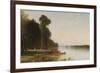 Summer Day on Conesus Lake, 1870-John Frederick Kensett-Framed Giclee Print