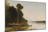 Summer Day on Conesus Lake, 1870-John Frederick Kensett-Mounted Giclee Print