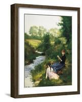 Summer Day-Charles Baugniet-Framed Giclee Print