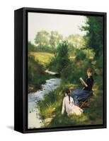 Summer Day-Charles Baugniet-Framed Stretched Canvas