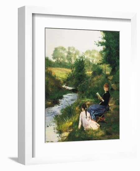 Summer Day-Charles Baugniet-Framed Giclee Print