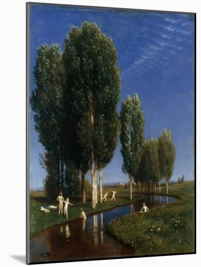 Summer Day-Arnold Bocklin-Mounted Giclee Print