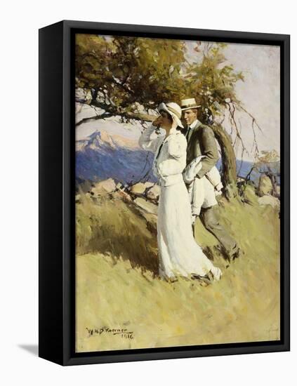 Summer Days, 1916-William Henry Dethlef Koerner-Framed Stretched Canvas