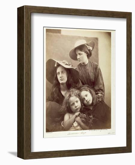 Summer Days, c.1866-Julia Margaret Cameron-Framed Giclee Print