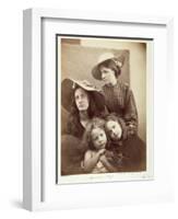 Summer Days, c.1866-Julia Margaret Cameron-Framed Giclee Print