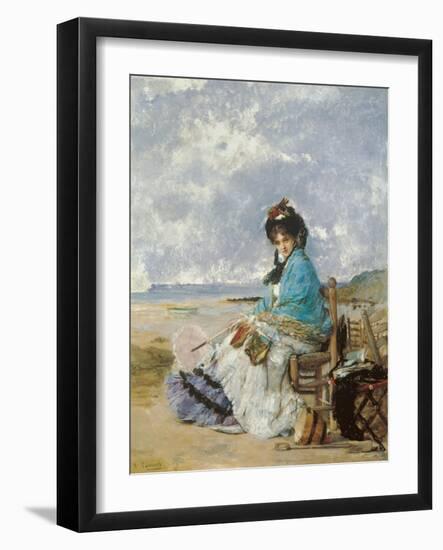 Summer Days-Vicente Palmaroli y Gónzalez-Framed Giclee Print