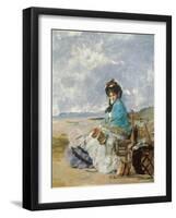 Summer Days-Vicente Palmaroli y Gónzalez-Framed Giclee Print