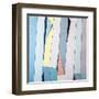 Summer deck-Hyunah Kim-Framed Art Print