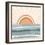 Summer Desert I-Veronique Charron-Framed Art Print