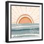 Summer Desert I-Veronique Charron-Framed Art Print