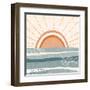 Summer Desert I-Veronique Charron-Framed Art Print