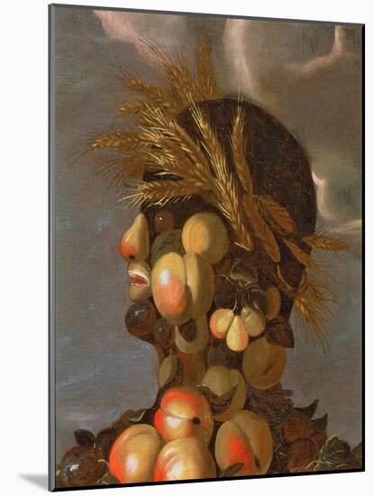 Summer, Detail-Giuseppe Arcimboldo-Mounted Giclee Print