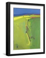 Summer Downs, 2000-John Miller-Framed Giclee Print