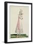 Summer Dress, Fashion Plate from "Incroyables Et Merveilleuses"-Horace Vernet-Framed Giclee Print