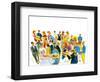 Summer Drinks-Michael Paraskevas-Framed Art Print