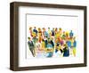 Summer Drinks-Michael Paraskevas-Framed Art Print