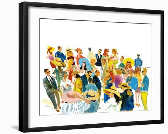 Summer Drinks-Michael Paraskevas-Framed Art Print