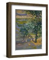 Summer Embankment-Dorothy A. Cadman-Framed Giclee Print