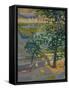 Summer Embankment-Dorothy A. Cadman-Framed Stretched Canvas