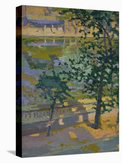 Summer Embankment-Dorothy A. Cadman-Stretched Canvas
