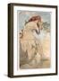 Summer; Ete, C.1896-Alphonse Mucha-Framed Giclee Print