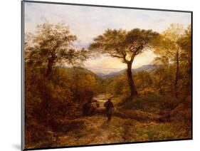 Summer Evening, 1853-John Linnell-Mounted Giclee Print