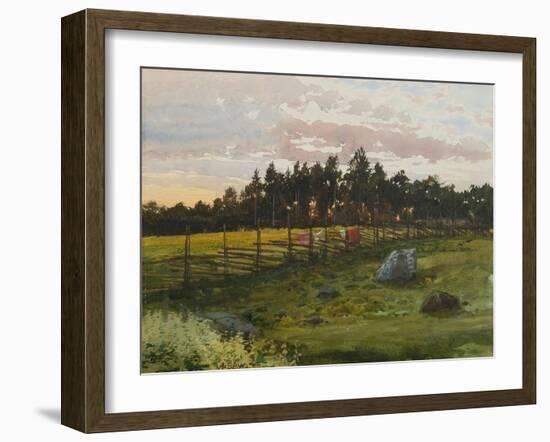 Summer Evening, 1893-Albert Nikolayevich Benois-Framed Giclee Print