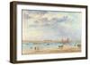 Summer Evening, 1912 (Oil on Canvas)-Philip Wilson Steer-Framed Premium Giclee Print