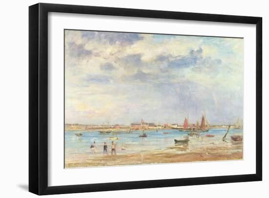 Summer Evening, 1912 (Oil on Canvas)-Philip Wilson Steer-Framed Premium Giclee Print