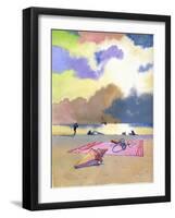 Summer Evening, 1980s-George Adamson-Framed Giclee Print