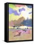 Summer Evening, 1980s-George Adamson-Framed Stretched Canvas