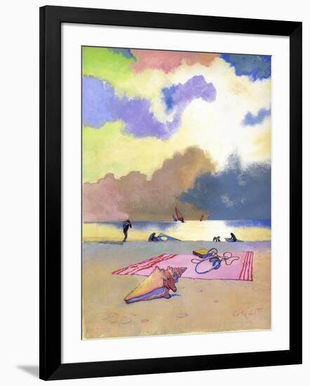 Summer Evening, 1980s-George Adamson-Framed Giclee Print