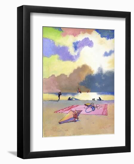 Summer Evening, 1980s-George Adamson-Framed Premium Giclee Print