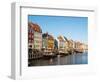 Summer Evening at Nyhavn Harbour, Copenhagen, Denmark, Scandinavia, Europe-Jean Brooks-Framed Photographic Print