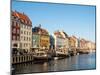 Summer Evening at Nyhavn Harbour, Copenhagen, Denmark, Scandinavia, Europe-Jean Brooks-Mounted Photographic Print