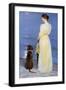 Summer Evening at Skagen-Peter Severin Kroyer-Framed Giclee Print