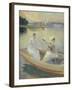 Summer Evening, Borga Harbour, 1889-Albert Edelfelt-Framed Giclee Print