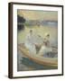 Summer Evening, Borga Harbour. 1889-Albert Edelfelt-Framed Giclee Print