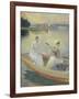 Summer Evening, Borga Harbour, 1889-Albert Edelfelt-Framed Giclee Print