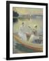 Summer Evening, Borga Harbour, 1889-Albert Edelfelt-Framed Giclee Print