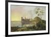 Summer Evening (Caernarvon Castle) c.1764-65-Richard Wilson-Framed Giclee Print